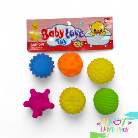 كرات حسّية للأطفال "Baby Love Toy"